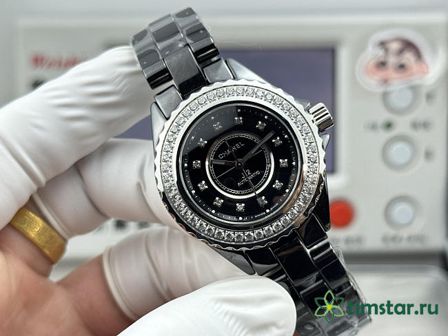 Chanel watch black 33mm - 1