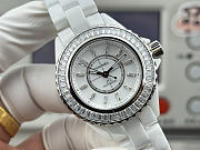 Chanel watch white 33mm - 6