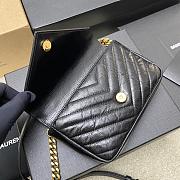 YSL BLACK bag 20*13*3cm - 3
