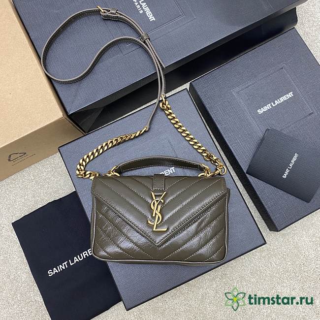 YSL GREEN bag 20*13*3cm - 1
