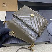 YSL GREEN bag 20*13*3cm - 3