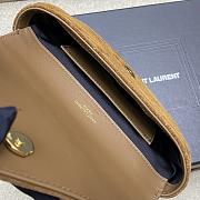 YSL BROWN bag 20*13*3cm - 3