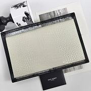 YSL WHITE bag 27*16*2cm - 5