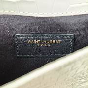 YSL WHITE bag 27*16*2cm - 6