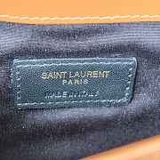 YSL BROWN BAG  27*16*2cm  - 2