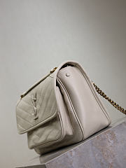 YSL NIKI white bag 28*20.5*8.5cm - 4
