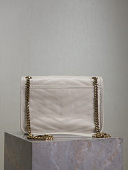 YSL NIKI white bag 28*20.5*8.5cm - 5
