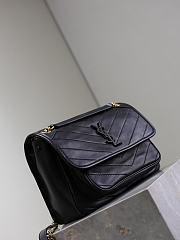 YSL  black bag 28*20.5*8.5cm - 3