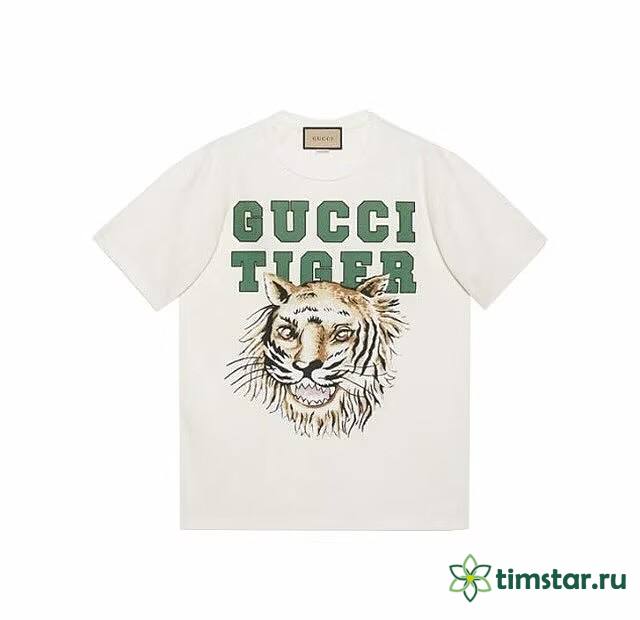 GUCCI  Tiger Print  T-Shirt - 1