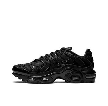 Nike Air Max Plus GS Low-Top Running Shoes, Black