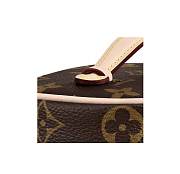 LOUIS VUITTON NICE NANO Classic Monogram Zipper Closure Makeup Handbag - 2
