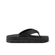 PRADA platform comfortable flip-flops, black - 2