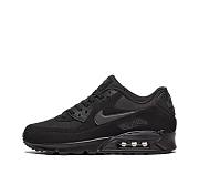 Nike Air Max 90 Mesh Suede Comfortable and Simple Low-Top Casual  Black - 1