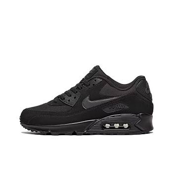 Nike Air Max 90 Mesh Suede Comfortable and Simple Low-Top Casual  Black