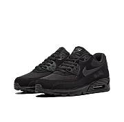 Nike Air Max 90 Mesh Suede Comfortable and Simple Low-Top Casual  Black - 4